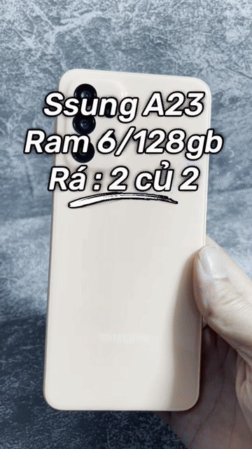 Samsung Galaxy A23 128GB Hồng 6GB. Mua bán Điện thoại tại Quận 4 Tp Hồ Chí Minh được đăng bởi Tuấn hình 1