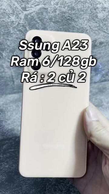 Samsung Galaxy A23 128GB Hồng 6GB. Mua bán Điện thoại tại Quận 4 Tp Hồ Chí Minh được đăng bởi Tuấn hình 1