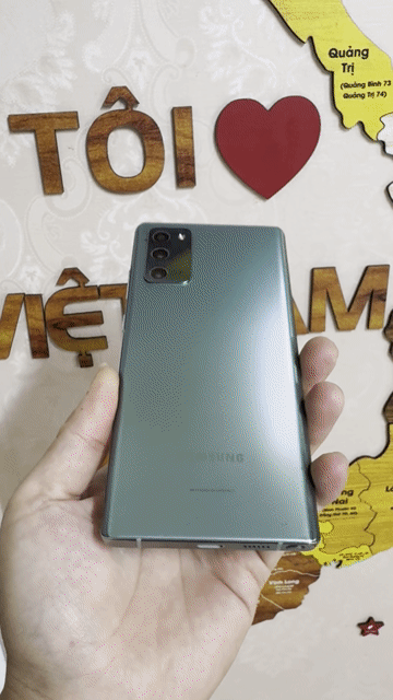 Samsung Note 20-256GB Xanh-Việt Nam!. Mua bán Điện thoại tại Quận Long Biên Hà Nội được đăng bởi ADAYROI ĐIỆN THOẠI RUBY  hình 1