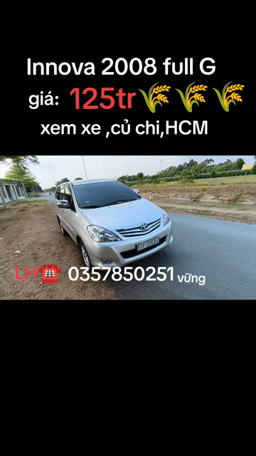 Innova 2008 full G chính chủ. Mua bán Ô tô tại Huyện Củ Chi Tp Hồ Chí Minh được đăng bởi Thành Vững hình 1