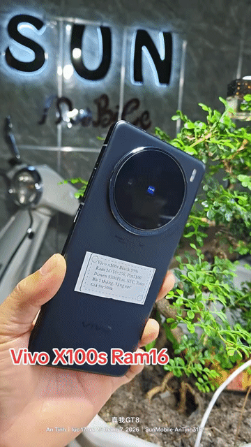 Vivo X100s R16+256 Dimen 9300Plus Pin5100 NFC 2sim. Mua bán Điện thoại tại Huyện Trảng Bàng Tây Ninh được đăng bởi Sun Mobile Shop Điện Thoại Trảng Bàng Tây Ninh 01 hình 1