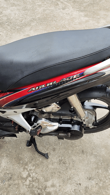 Honda Airblade 2008 Đỏ đen. Mua bán Xe máy tại Huyện Thuỷ Nguyên Hải Phòng được đăng bởi nguyễn minh thuyết hình 1