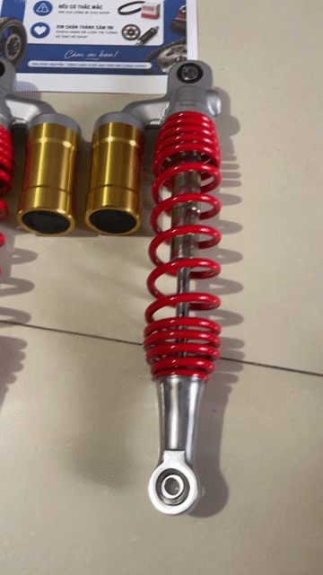 Phuộc sau nvx Yamaha xe điện•Wave Đỏ, Bạc, Vàng Ki. Mua bán Phụ tùng xe tại Quận 7 Tp Hồ Chí Minh được đăng bởi phụ Tùng phúc Nguyễn  hình 1