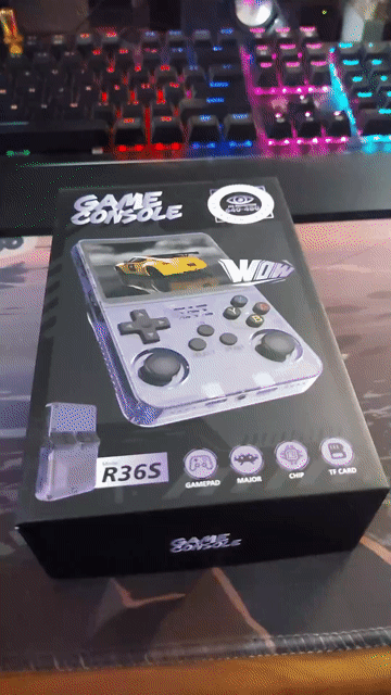 Máy chơi game R36s 3.5 inch IPS OCA Trắng. Mua bán Thiết bị chơi game tại Quận Hải Châu Đà Nẵng được đăng bởi Trần Gia Bang hình 1