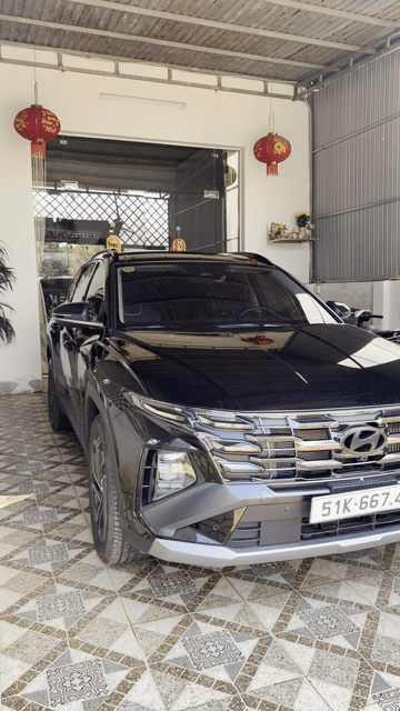 Hyundai Tucson 2025 1.6 Turbo Xăng Tự động Đen. Mua bán Ô tô tại Thành phố Buôn Ma Thuột Đắk Lắk được đăng bởi AUTO Anh Phát hình 1