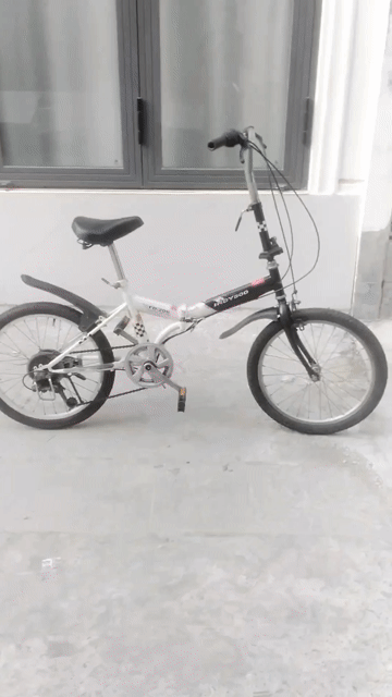 Xe Đạp Gấp Gọn Nhật Bãi Bánh 20 inch. Mua bán Xe đạp tại Quận Ninh Kiều Cần Thơ được đăng bởi Xe Đạp Cũ Cần Thơ hình 1