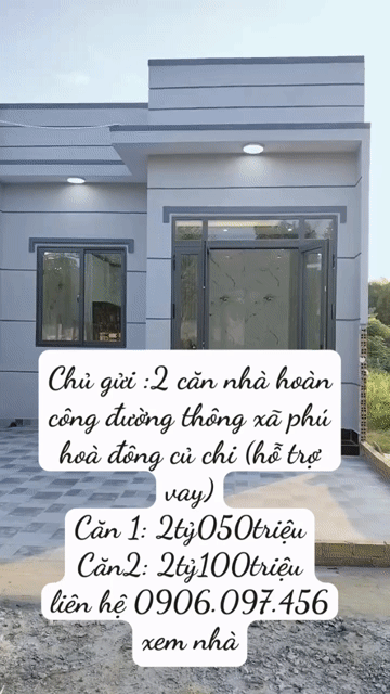 Mua bán Nhà ở Huyện Củ Chi Tp Hồ Chí Minh diện tích 100 m² giá 2,1 tỷ