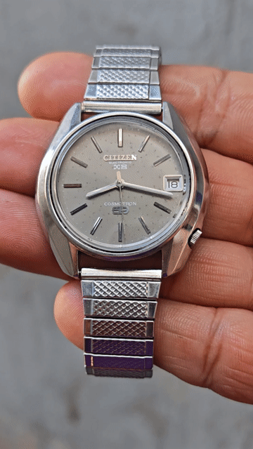 Đồng hồ Citizen Dây chun Xám 40 Lịch 24h. Mua bán Đồng hồ tại Thành phố Nha Trang Khánh Hòa được đăng bởi ĐỒNG HỒ SI hình 1