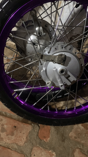 Vành xe Wave tím hợp kim thể thao. Mua bán Phụ tùng xe tại Thị xã Duy Tiên Hà Nam được đăng bởi Tên chưa cung cấp hình 1