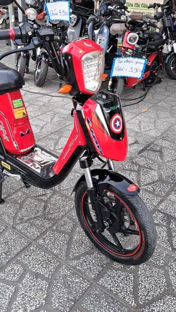Xe đạp điện Pega Cap A Đỏ. Mua bán Xe điện tại Quận Cái Răng Cần Thơ được đăng bởi Xe điện Minh Nhiên  hình 1
