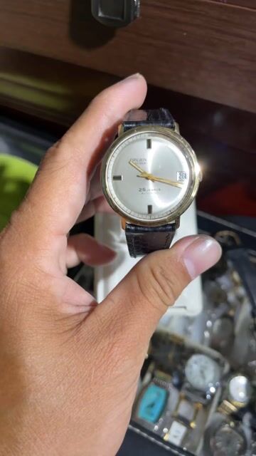 Đồng hồ Gruen Precision 25 Jewels cơ tự động nam. Mua bán Đồ sưu tầm, đồ cổ tại Quận Tân Bình Tp Hồ Chí Minh được đăng bởi Bảo Thiện  hình 1
