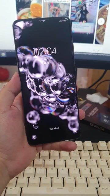 Samsung S20 Ultra Xám. Mua bán Điện thoại tại Quận 6 Tp Hồ Chí Minh được đăng bởi OStar Mobile hình 1