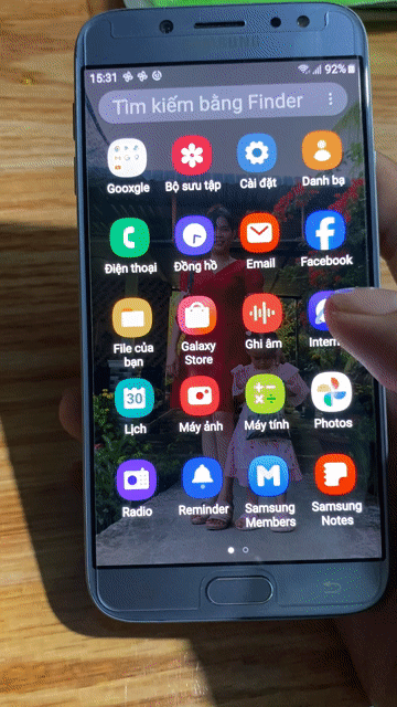 Samsung Galaxy J7 Pro Xám Đã sử dụng. Mua bán Điện thoại tại Quận Bình Tân Tp Hồ Chí Minh được đăng bởi K NT hình 1