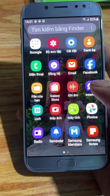 Samsung Galaxy J7 Pro Xám Đã sử dụng. Mua bán Điện thoại tại Quận Bình Tân Tp Hồ Chí Minh được đăng bởi K NT hình 1
