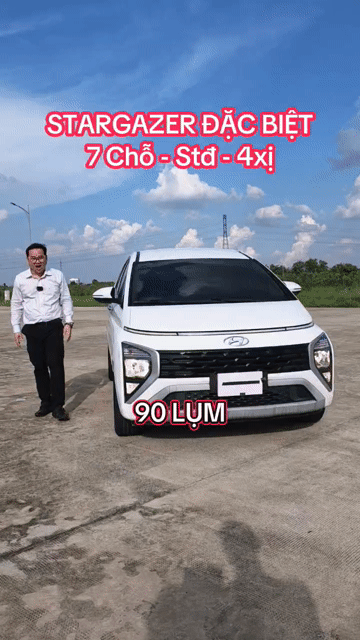 Hyundai Stargazer Đặc Biệt 2022 Trắng 7 chỗ. Mua bán Ô tô tại Thành phố Tân An Long An được đăng bởi TRẦN VĂN THÁI hình 1