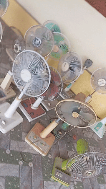 Quạt điện nhiều màu. Mua bán Quạt tại Huyện Thuỷ Nguyên Hải Phòng được đăng bởi Long Pham hình 1