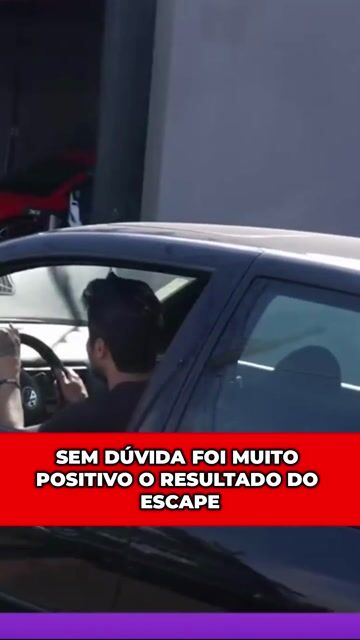 SEM DÚVIDA FOI MUITO POSITIVO O RESULTADO DO ESCAPE