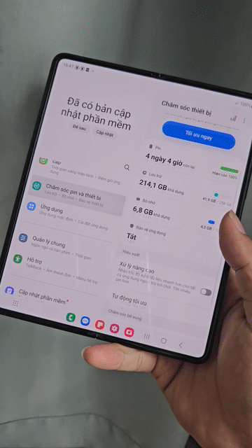 Samsung Z Fold3 12GB/256GB. Mua bán Điện thoại tại Quận 8 Tp Hồ Chí Minh được đăng bởi Phan Minh Tân hình 1