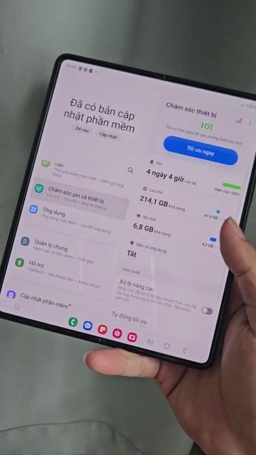 Samsung Z Fold3 12GB/256GB. Mua bán Điện thoại tại Quận 8 Tp Hồ Chí Minh được đăng bởi Phan Minh Tân hình 1