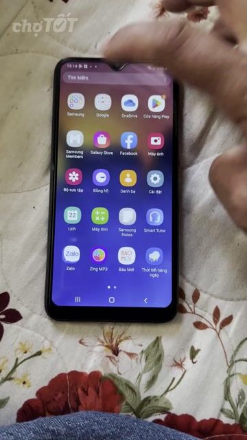 Samsung Galaxy A10 Xanh Đã sử dụng. Mua bán Điện thoại tại Thành phố Cà Mau Cà Mau được đăng bởi khương hình 1