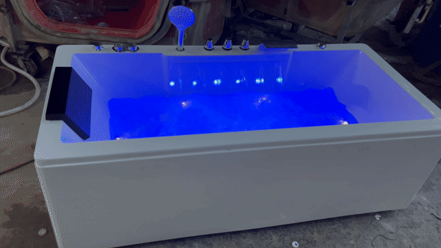 Bồn Tắm Dai 17P Full Massage Thác Đèn Led. Mua bán Thiết bị vệ sinh, nhà tắm tại Huyện Hóc Môn Tp Hồ Chí Minh được đăng bởi Xưởng Bồn Tắm Minh Châu hình 1