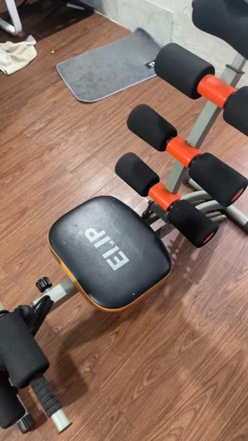 Máy tập bụng ELIP Khung kim loại Đen cam xám. Mua bán Đồ thể thao, Dã ngoại tại Quận Bình Tân Tp Hồ Chí Minh được đăng bởi QuyenLe hình 1