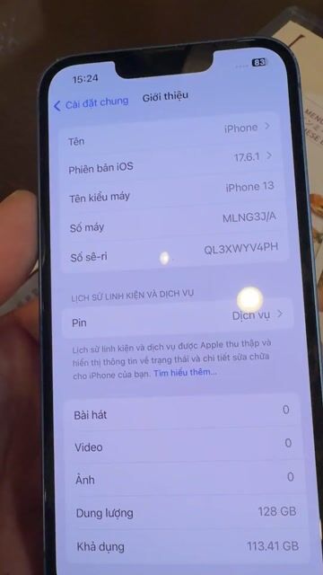 Apple iPhone 13 128GB xách tay Nhật. Mua bán Điện thoại tại Thành phố Thủ Đức Tp Hồ Chí Minh được đăng bởi Dương Hoàng Anh hình 1