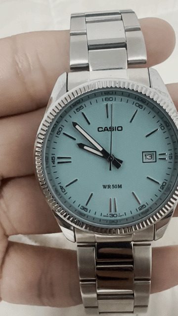Casio Đồng hồ đeo tay Bạc Kim loại. Mua bán Đồng hồ tại Quận 7 Tp Hồ Chí Minh được đăng bởi Nguyễn Tú hình 1