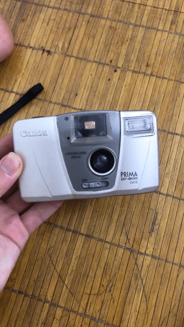 Máy ảnh phim (flim) Canon Prima BF 800 Date Bạc. Mua bán Máy ảnh, Máy quay tại Huyện Việt Yên Bắc Giang được đăng bởi Nhật Anh hình 1