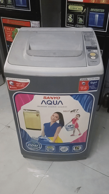 Máy giặt aqua 7kg giặt vắt êm. Mua bán Máy giặt tại Quận 7 Tp Hồ Chí Minh được đăng bởi Điện lạnh giá tốt HL hình 1