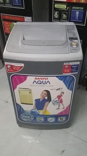 Máy giặt aqua 7kg giặt vắt êm. Mua bán Máy giặt tại Quận 7 Tp Hồ Chí Minh được đăng bởi Điện lạnh giá tốt HL hình 1