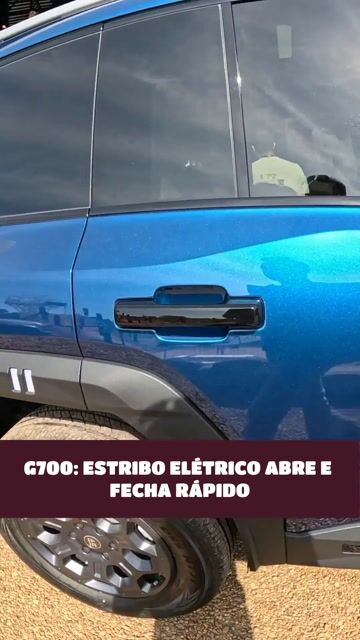 G700: ESTRIBO ELÉTRICO ABRE E FECHA RÁPIDO