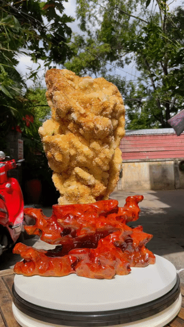 Cần Bán Tinh thể thạch anh vàng 54cm 13kg. Mua bán Đồ sưu tầm, đồ cổ tại Quận 12 Tp Hồ Chí Minh được đăng bởi Trần Khắc Thiên Hoàng hình 1