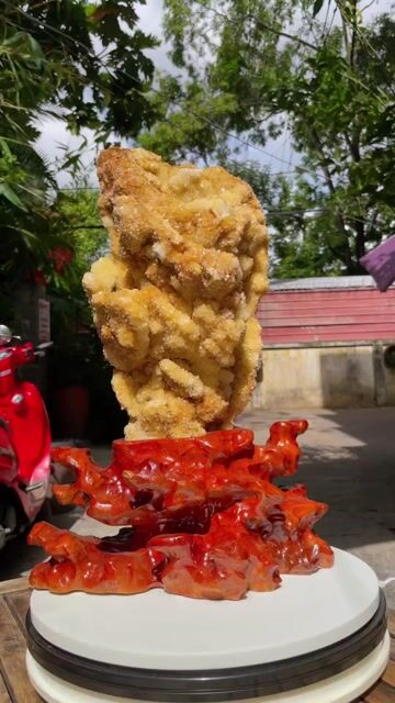 Cần Bán Tinh thể thạch anh vàng 54cm 13kg. Mua bán Đồ sưu tầm, đồ cổ tại Quận 12 Tp Hồ Chí Minh được đăng bởi Trần Khắc Thiên Hoàng hình 1