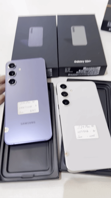 Samsung Galaxy S24+ 512GB Tím, Bạc Hàn Quốc. Mua bán Điện thoại tại Quận Thanh Xuân Hà Nội được đăng bởi Nguyễn hồng ngọc  hình 1