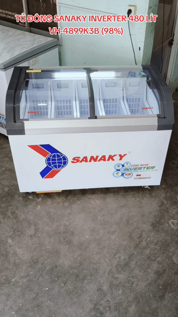 Tủ đông Sanaky Inverter VH-4899K3B 480 Lít (98%). Mua bán Tủ lạnh tại Thành phố Nha Trang Khánh Hòa được đăng bởi Bảo trì điện lạnh Nha Trang hình 1