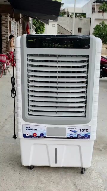 quạt hơi nước 60L màn hình cảm ứng . remotel từ xa. Mua bán Quạt tại Quận Thanh Khê Đà Nẵng được đăng bởi Công ty TNHH Hiếu Trần hình 1