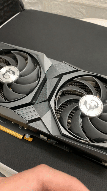 Card đồ họa MSI RTX 3060 Ti 8GB Đen. Mua bán Linh kiện (RAM, Card...) tại Huyện Kiến Thuỵ Hải Phòng được đăng bởi rachill hình 1