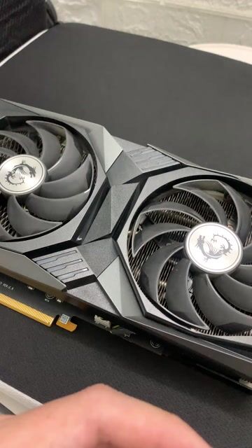 Card đồ họa MSI RTX 3060 Ti 8GB Đen. Mua bán Linh kiện (RAM, Card...) tại Huyện Kiến Thuỵ Hải Phòng được đăng bởi rachill hình 1