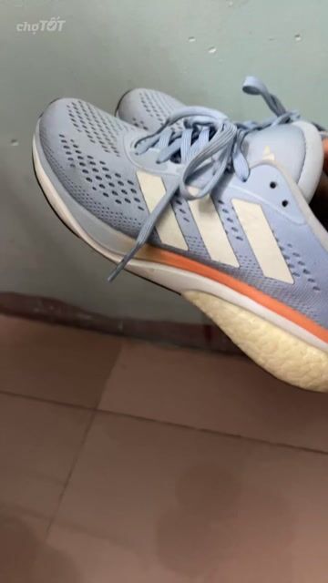 Giày chạy bộ Adidas 38 2/3 Xanh nhạt Indonesia. Mua bán Giày dép tại Quận Gò Vấp Tp Hồ Chí Minh được đăng bởi thong hình 1