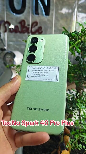 Tecno Spark 40 Pro Plus R8+256 HelioG200 NFC P5200. Mua bán Điện thoại tại Huyện Trảng Bàng Tây Ninh được đăng bởi Sun Mobile Shop Điện Thoại Trảng Bàng Tây Ninh 01 hình 1
