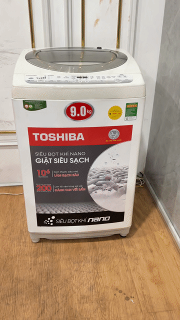 Máy giặt Toshiba inventer 9.0kg,tiết kiệm điện. Mua bán Máy giặt tại Quận Tân Phú Tp Hồ Chí Minh được đăng bởi Điện Lạnh Hoàng Dương hình 1