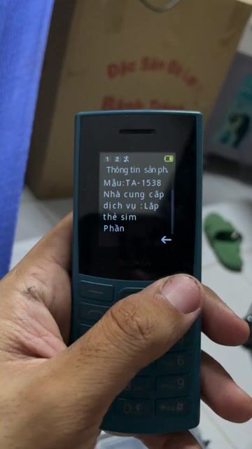 Nokia 105 4G Pro Xanh 32GB 2 SIM. Mua bán Điện thoại tại Quận Liên Chiểu Đà Nẵng được đăng bởi Hoang hình 1