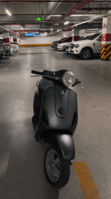 Vespa 2013 Đen xám. Mua bán Xe máy tại Quận Hai Bà Trưng Hà Nội được đăng bởi linh hình 1