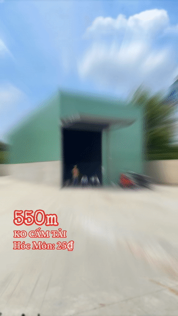 Cho thuê Văn phòng, Mặt bằng kinh doanh Huyện Hóc Môn Tp Hồ Chí Minh diện tích 550 m² giá 25 triệu/tháng