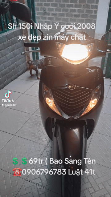 Sh 150i Nhập Ý 2008 Xe Zin Máy Chất. Mua bán Xe máy tại Quận Bình Thạnh Tp Hồ Chí Minh được đăng bởi Thanh Luật hình 1