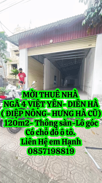 Cho thuê Nhà ở Huyện Hưng Hà Thái Bình diện tích 120 m² giá 3,2 triệu/tháng