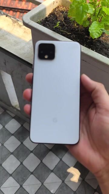 Google Pixel 4 Trắng Bể góc màn hình. Mua bán Điện thoại tại Quận Thanh Khê Đà Nẵng được đăng bởi Anh đen hình 1