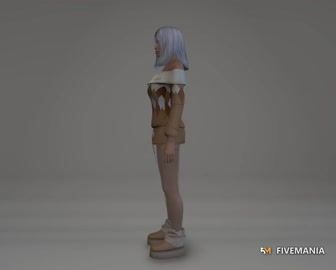 Angel | Female Ped | Multiple Outfits | Optimized & Fivem Ready [Add-On] — video preview