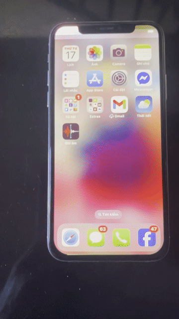 Apple iPhone X 64GB Trắng Đã sử dụng. Mua bán Điện thoại tại Quận Bình Thuỷ Cần Thơ được đăng bởi Mr M hình 1